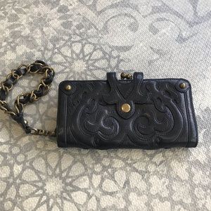 Lockheart Leather Wristlet Wallet